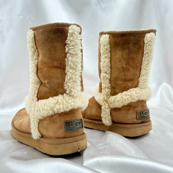 Ugg Australia Carter Women's Size 7 Chestnut Lined Boots 1005803 - Picture 2 of 16